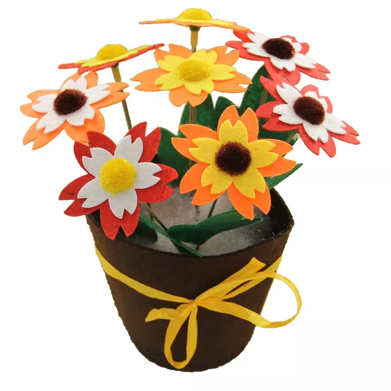 Kids DIY Flower Pot Craft Toy - Image 5