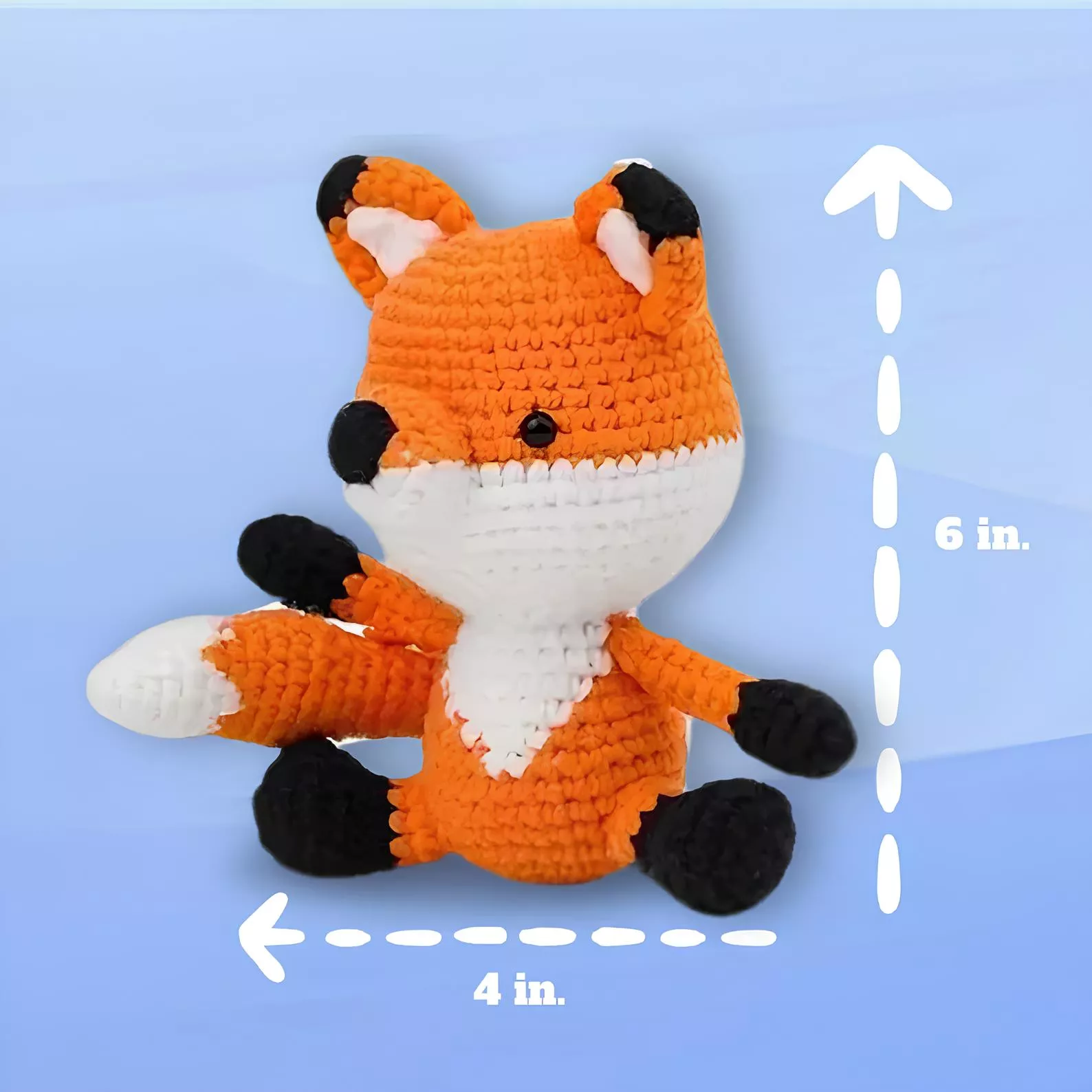 Crochet Animal Kit for Beginners with Video Tutorials – DIY Craft Set with Yarn, Needles & Crochet Tools - Image 6