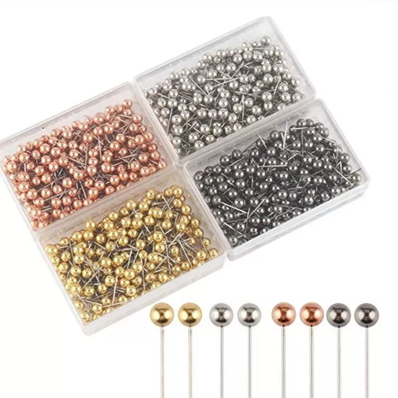 400pcs Ball Head Straight Pins for Dressmaking and Crafts - Image 5