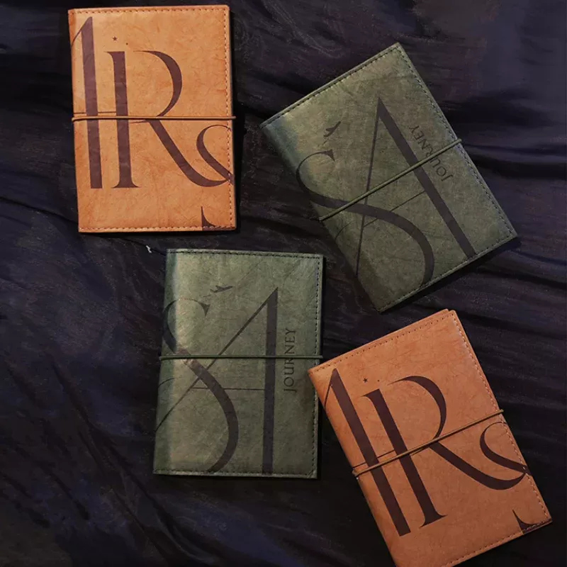 Cotton Watercolor Paper DuPont Paper Portable Passport Notebook - Image 2