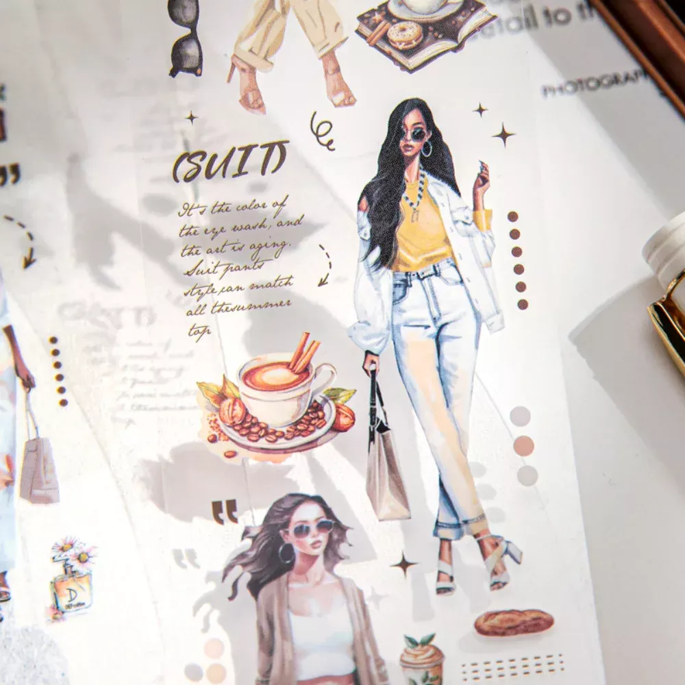 Fashion Figure Decorative Tape - Image 4