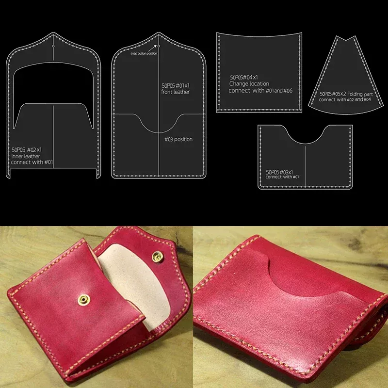 Wallet Making Template Acrylic Molds - Image 4