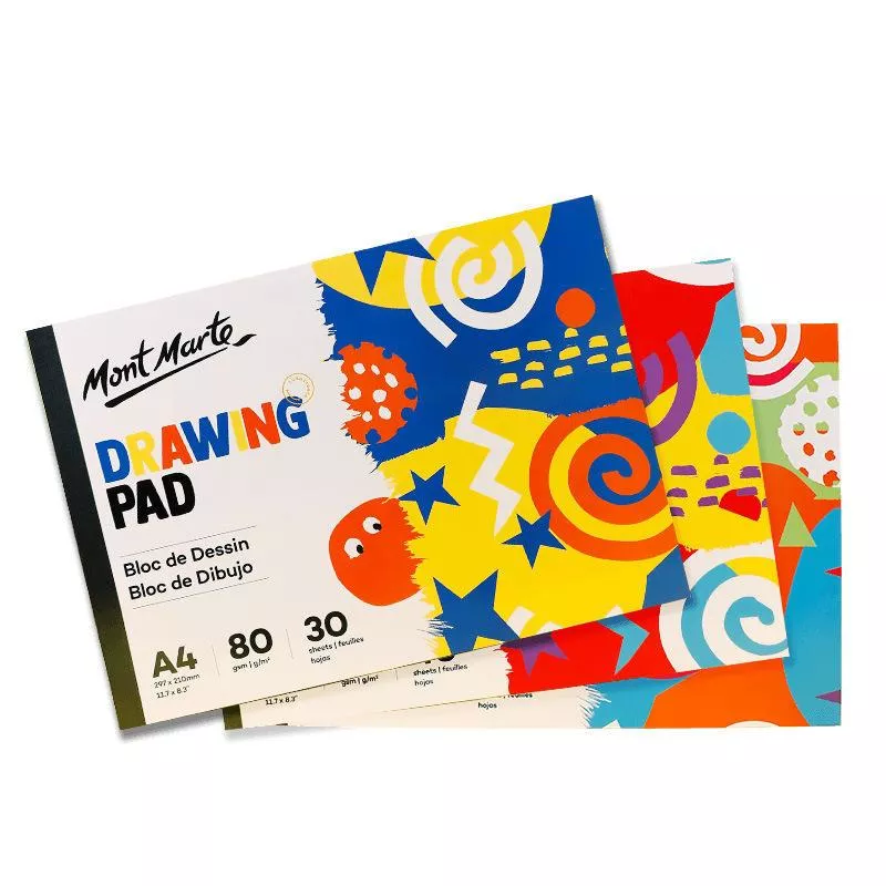 A4 Sketchbook for Watercolor, Gouache, and Pencil Drawing