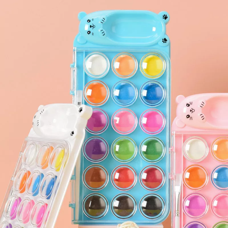 Children's Beginner Watercolor Paint Set - Image 5