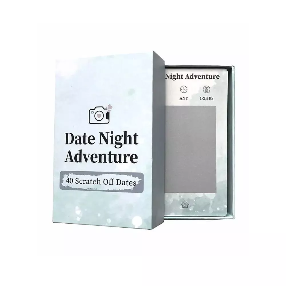 Scratch-Off Date Night Adventure Card Game
