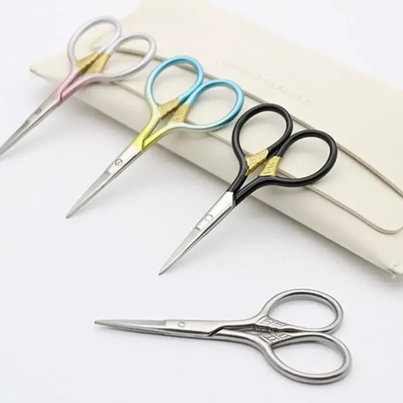 9cm Mini Retro Style Stainless Steel Sewing Scissors for DIY Cross Stitch & Handcraft