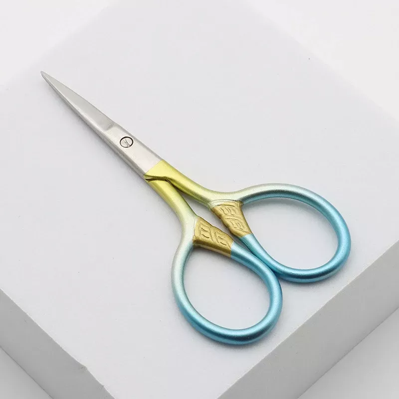 9cm Mini Retro Style Stainless Steel Sewing Scissors for DIY Cross Stitch & Handcraft - Image 5