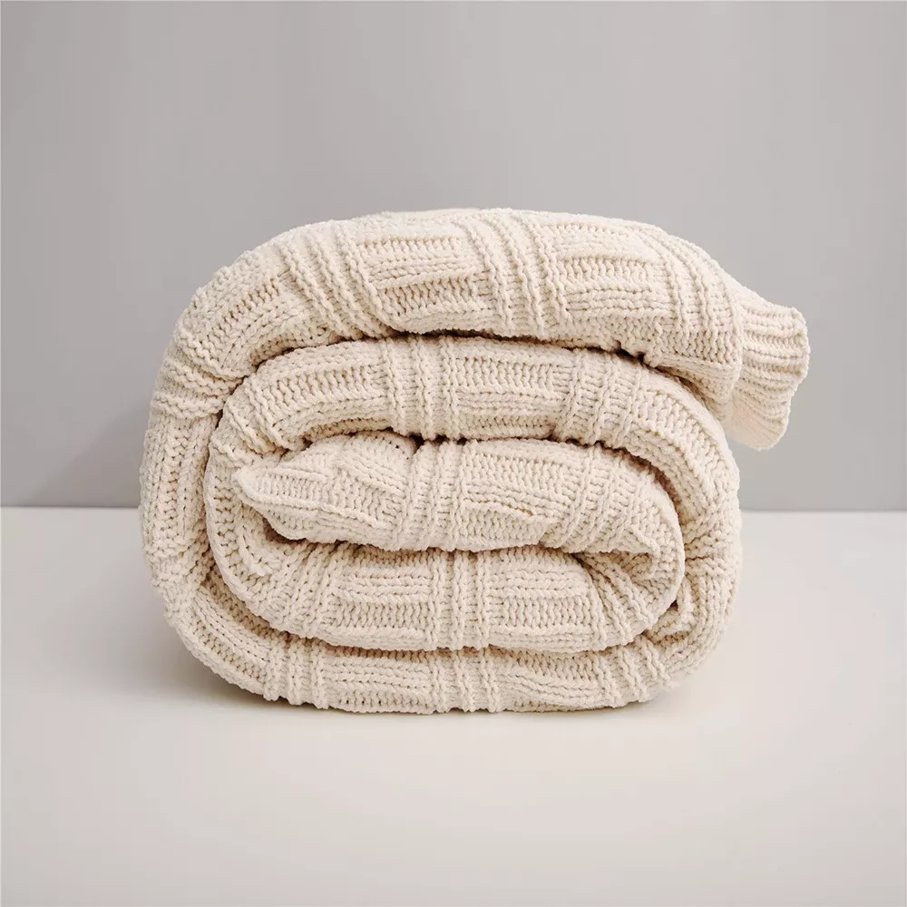 Chenille Knit Throw Blanket - Image 4