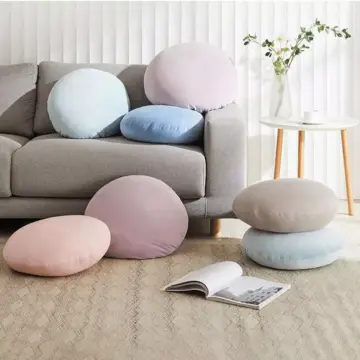 Fluffy Round Solid Color Seat Cushions