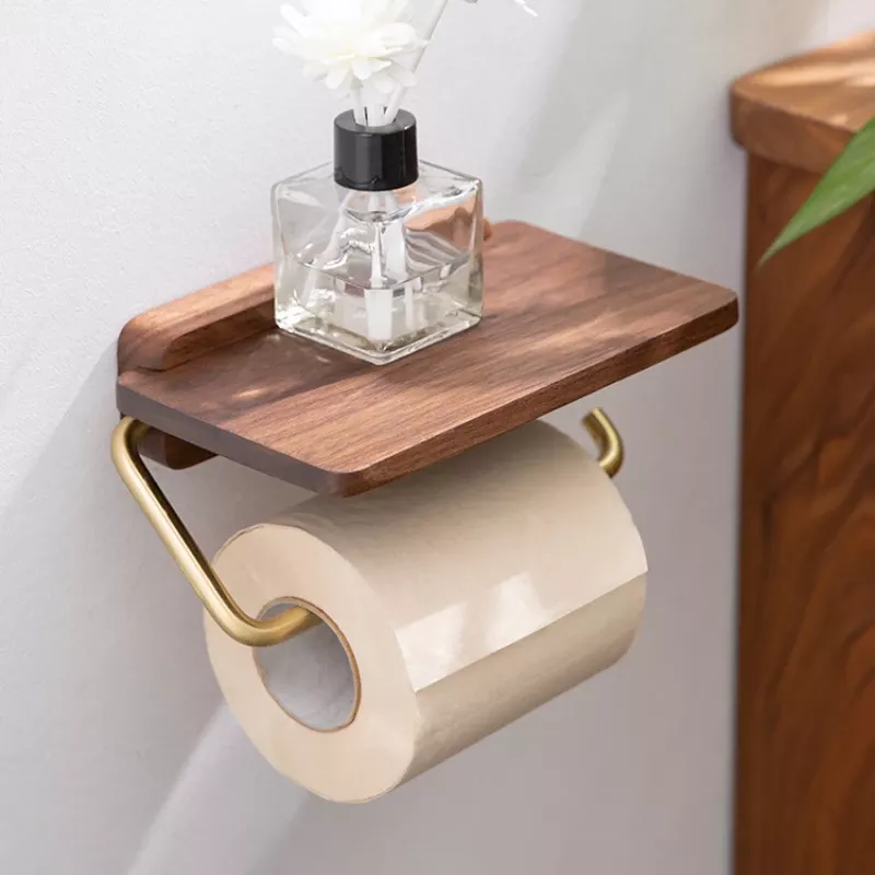 Black Walnut Tissue Holder - Image 5