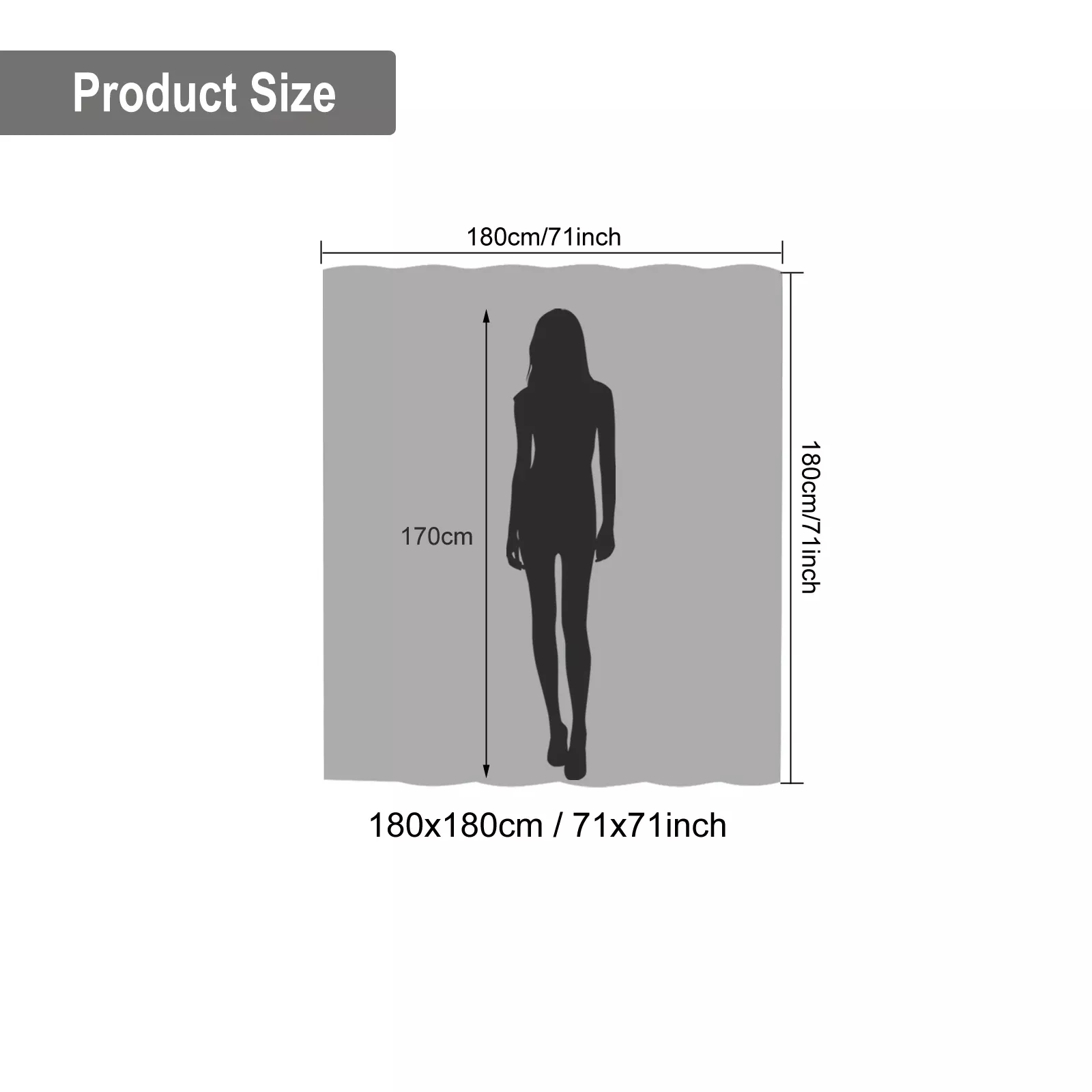 Pink Geometric Wifi Shower Curtain - Image 6