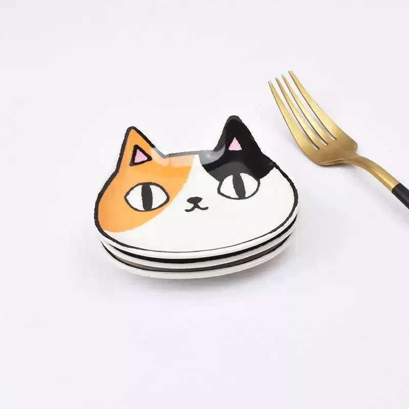 Adorable Anime Cat Condiment Dishes - Image 4