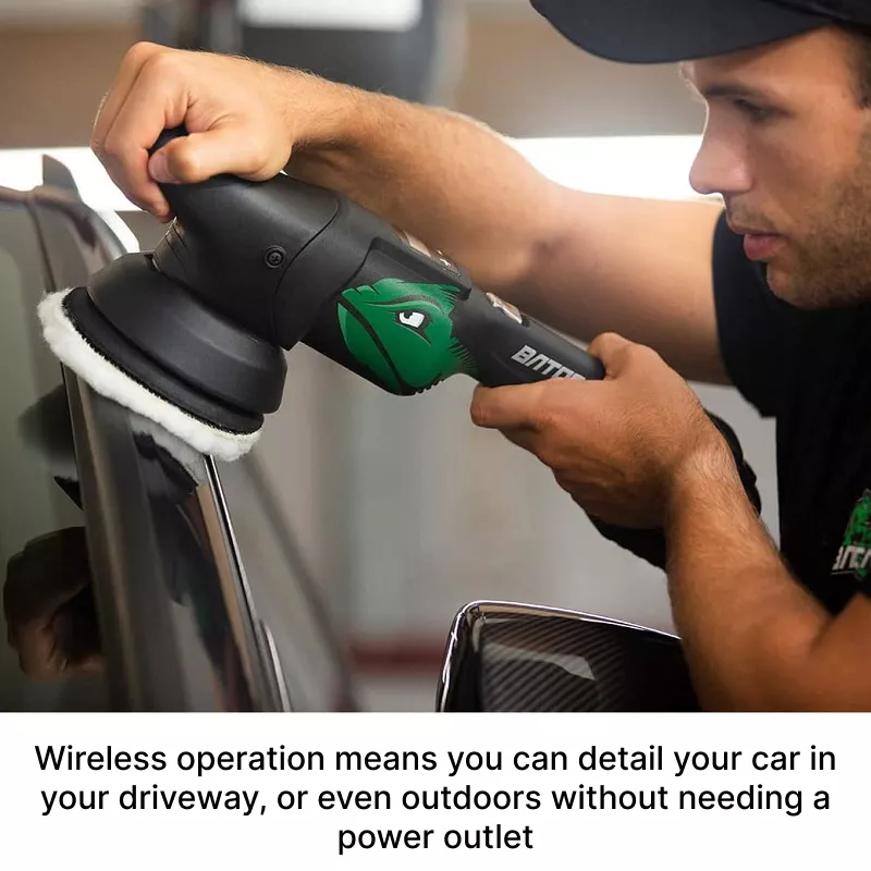 5-Inch Cordless Car Polisher with 4000mAh Battery - Image 4