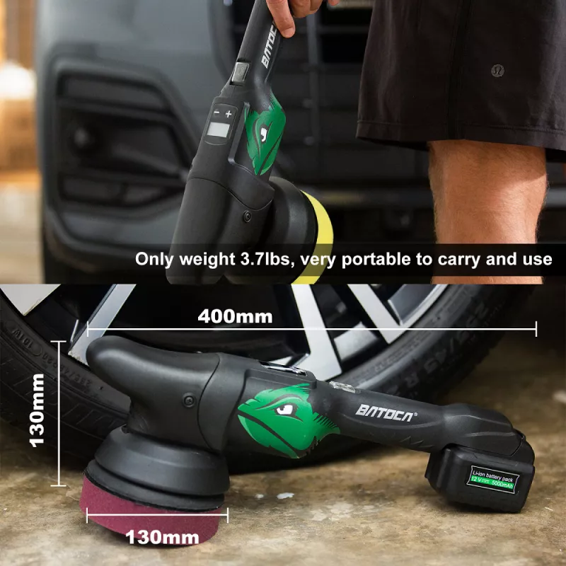 5-Inch Cordless Car Polisher with 4000mAh Battery - Image 6