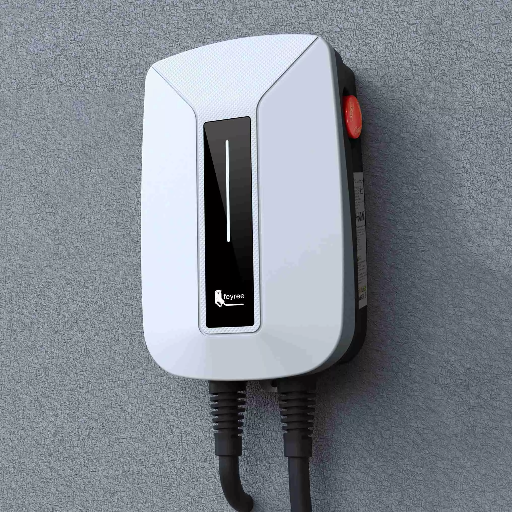 32A EV Charger Type 2 Plug 7kW Wallbox with 16 ft Cable - Fast & Safe Charging