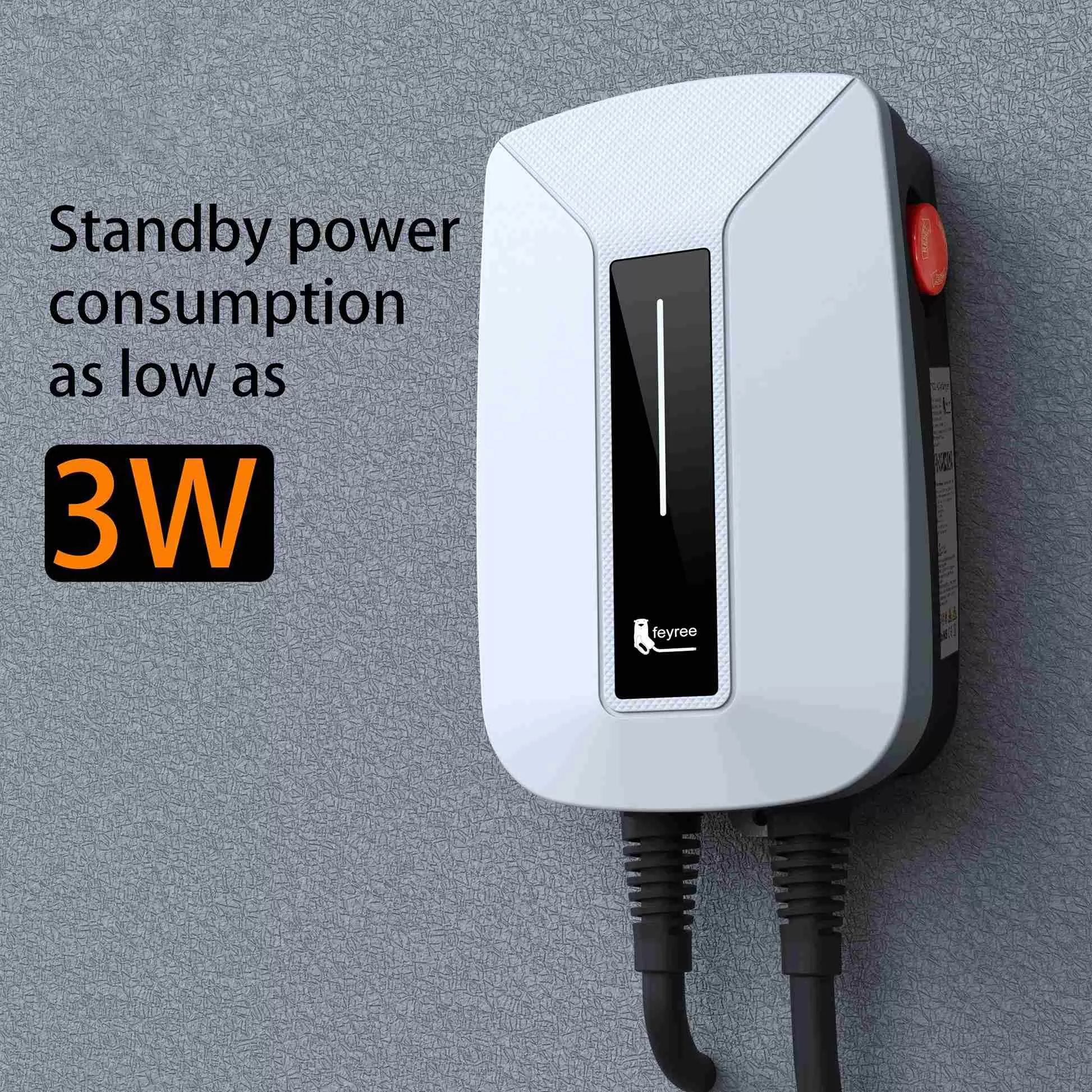32A EV Charger Type 2 Plug 7kW Wallbox with 16 ft Cable - Fast & Safe Charging - Image 6