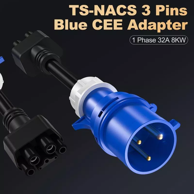 CCS2 to Tesla EV Charging Adapter, 250A Rapid Charging Converter - Image 3