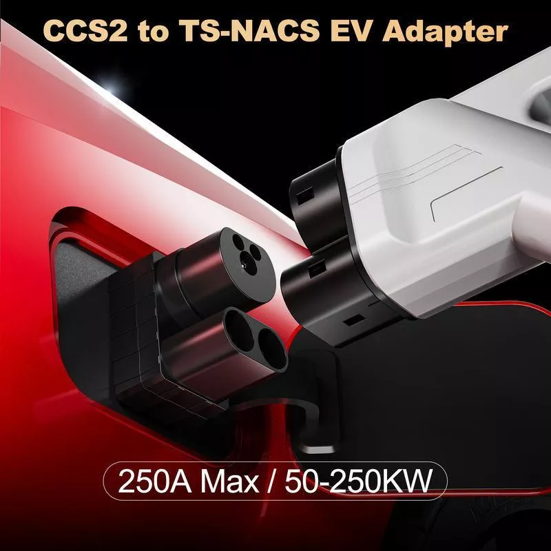 CCS2 to Tesla EV Charging Adapter, 250A Rapid Charging Converter - Image 3