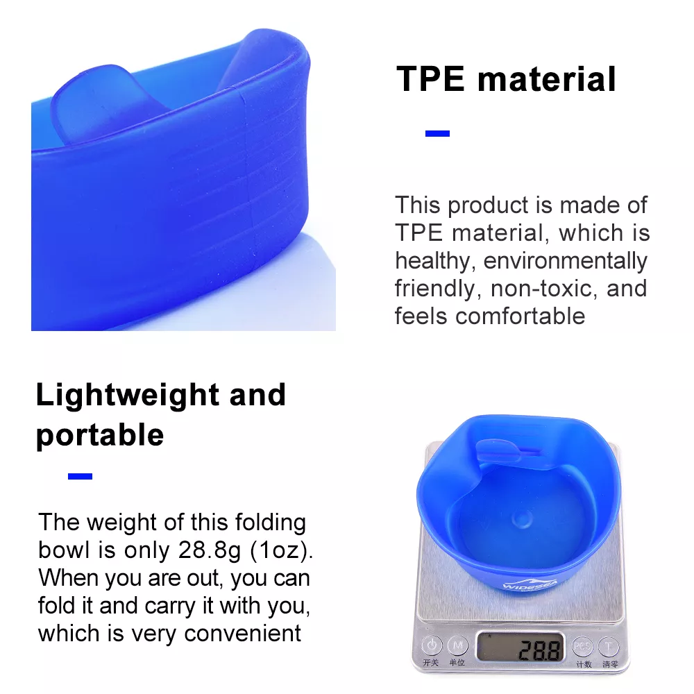 250ml Portable Folding Outdoor Cup with Handle for Camping and Hiking - Image 5