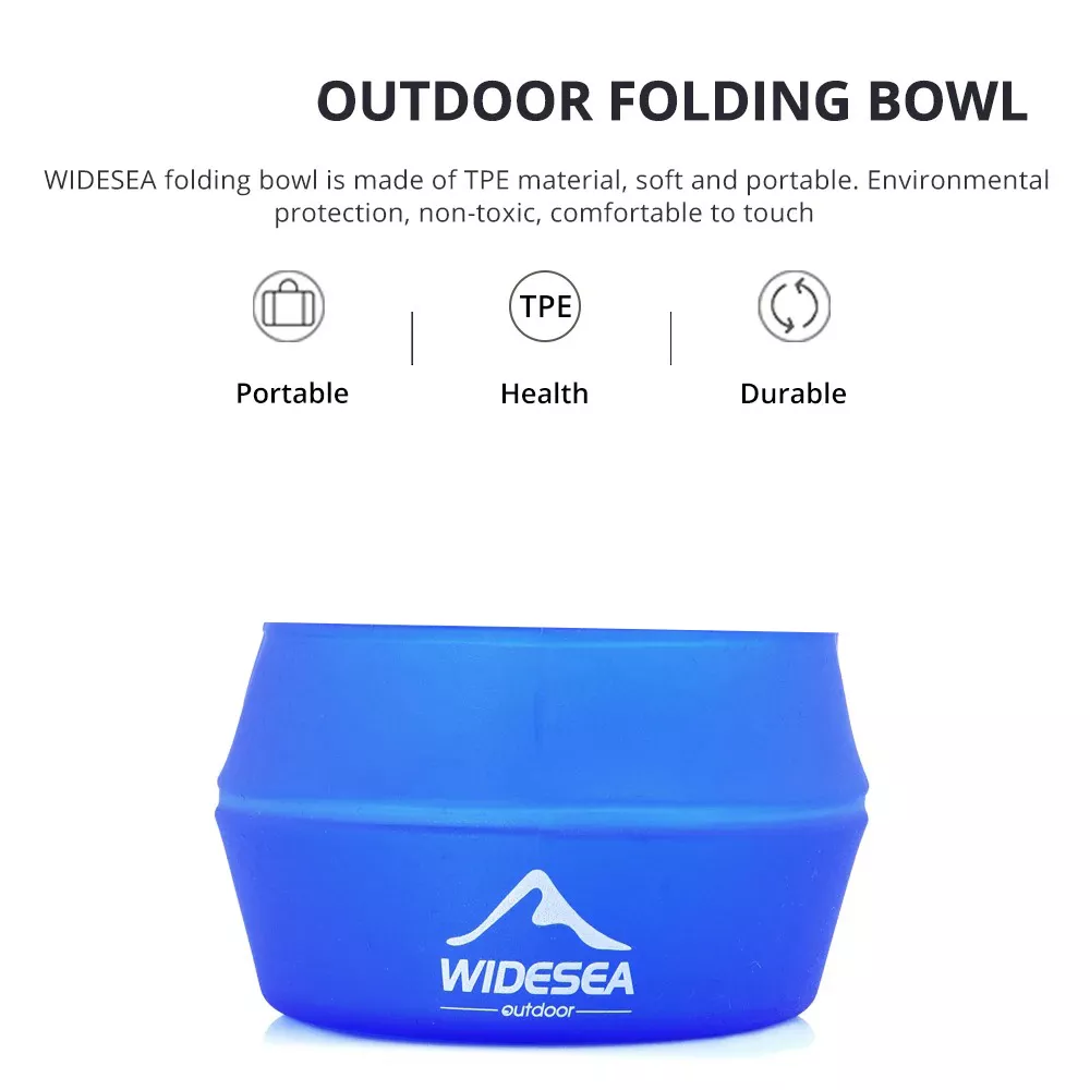 250ml Portable Folding Outdoor Cup with Handle for Camping and Hiking - Image 3