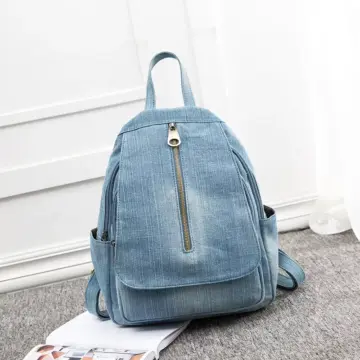 Luxury Denim Backpack for Women