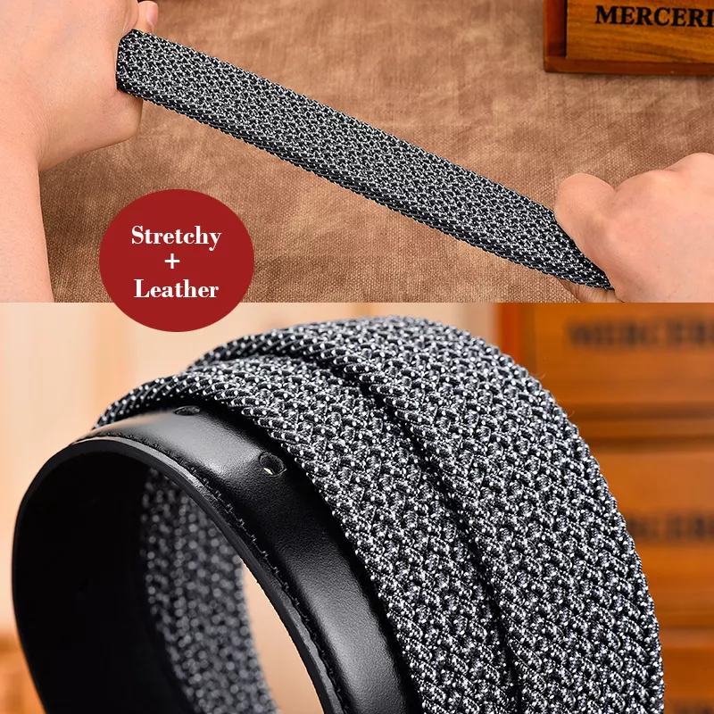 Elastic Leather Belt for Men & Women - Image 5