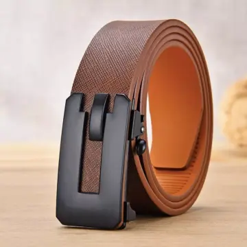 Luxury Genuine Leather Automatic Buckle Belt