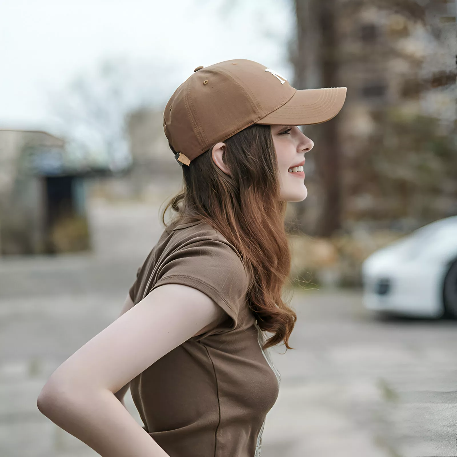 Adjustable Cotton Baseball Cap for Casual Wear - Image 5