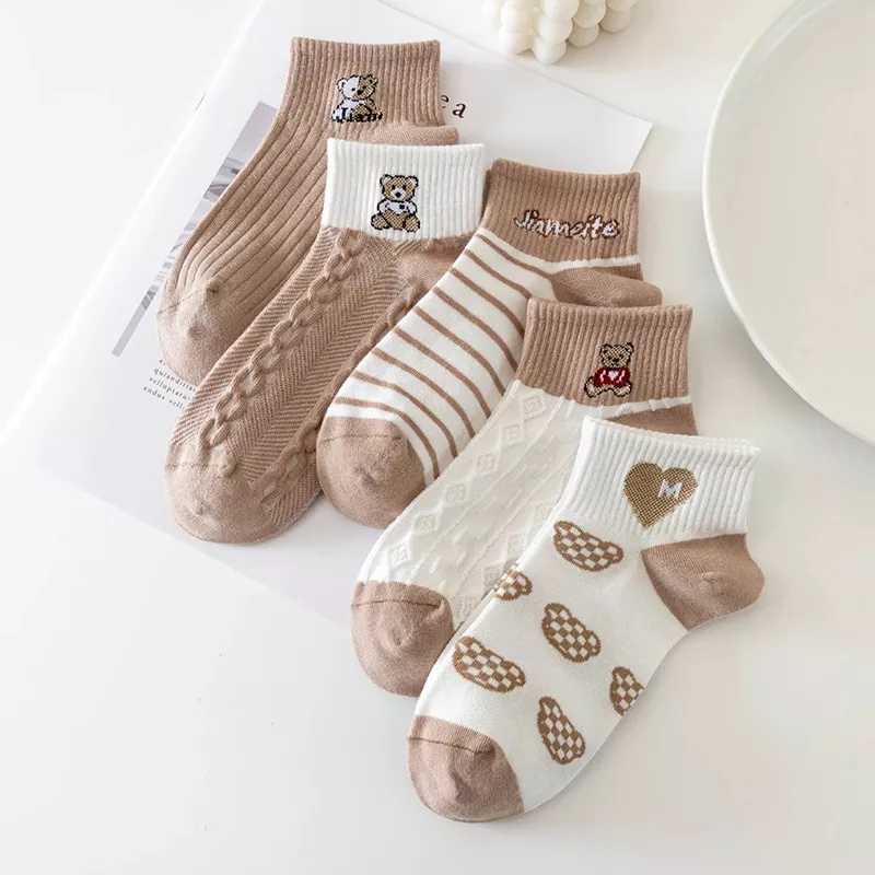 5 Pairs Women’s Low-Cut Ankle Socks - Image 5