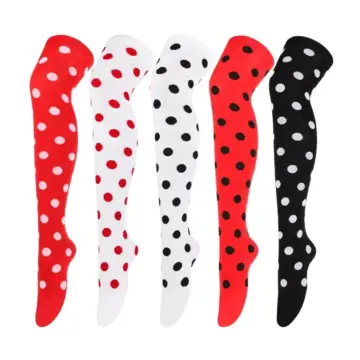 Thigh High Polka Dot Stockings