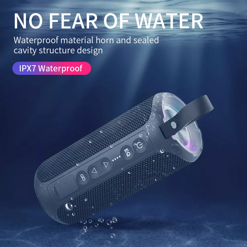 40W High-Power Bluetooth Speaker with 3D Stereo Bass & IPX7 Waterproof - Image 5