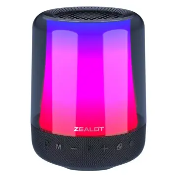 Portable Bluetooth Speaker with RGB Lights