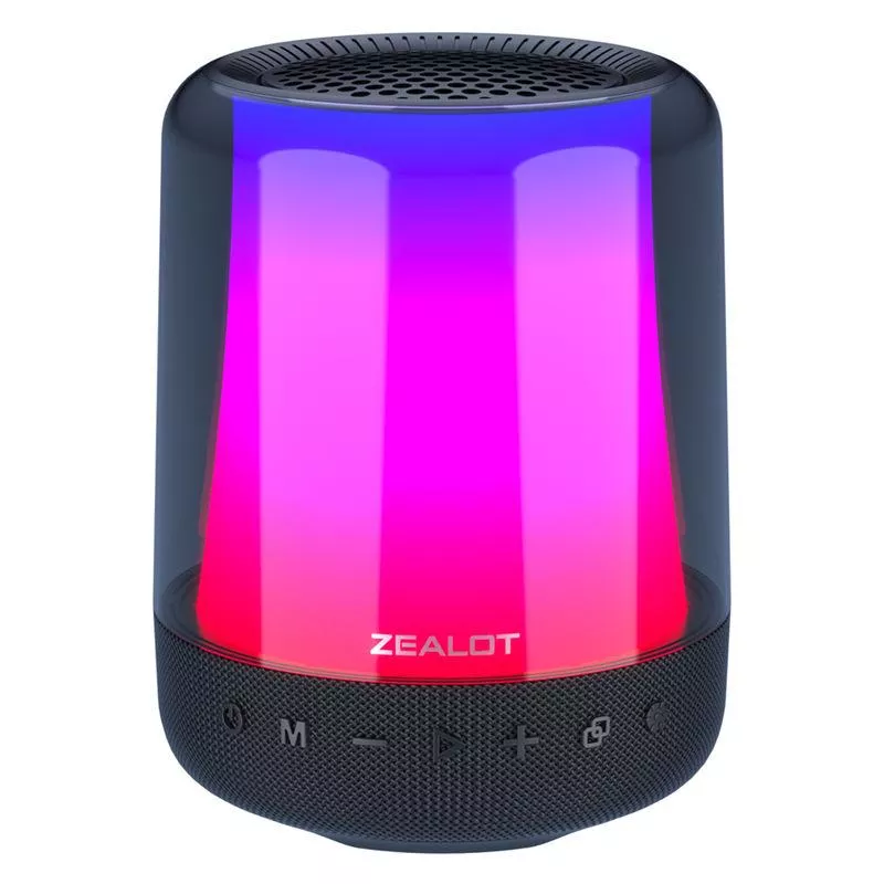 Portable Bluetooth Speaker with RGB Lights