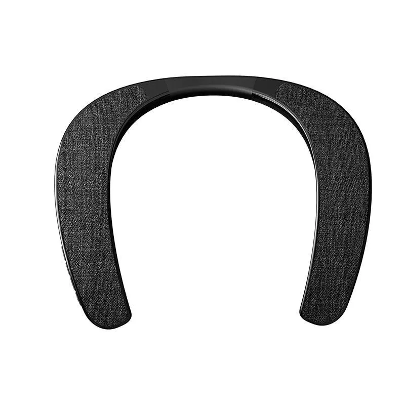 Wireless Wearable Neckband Speaker with Enhanced Bass & Hands-Free Calls