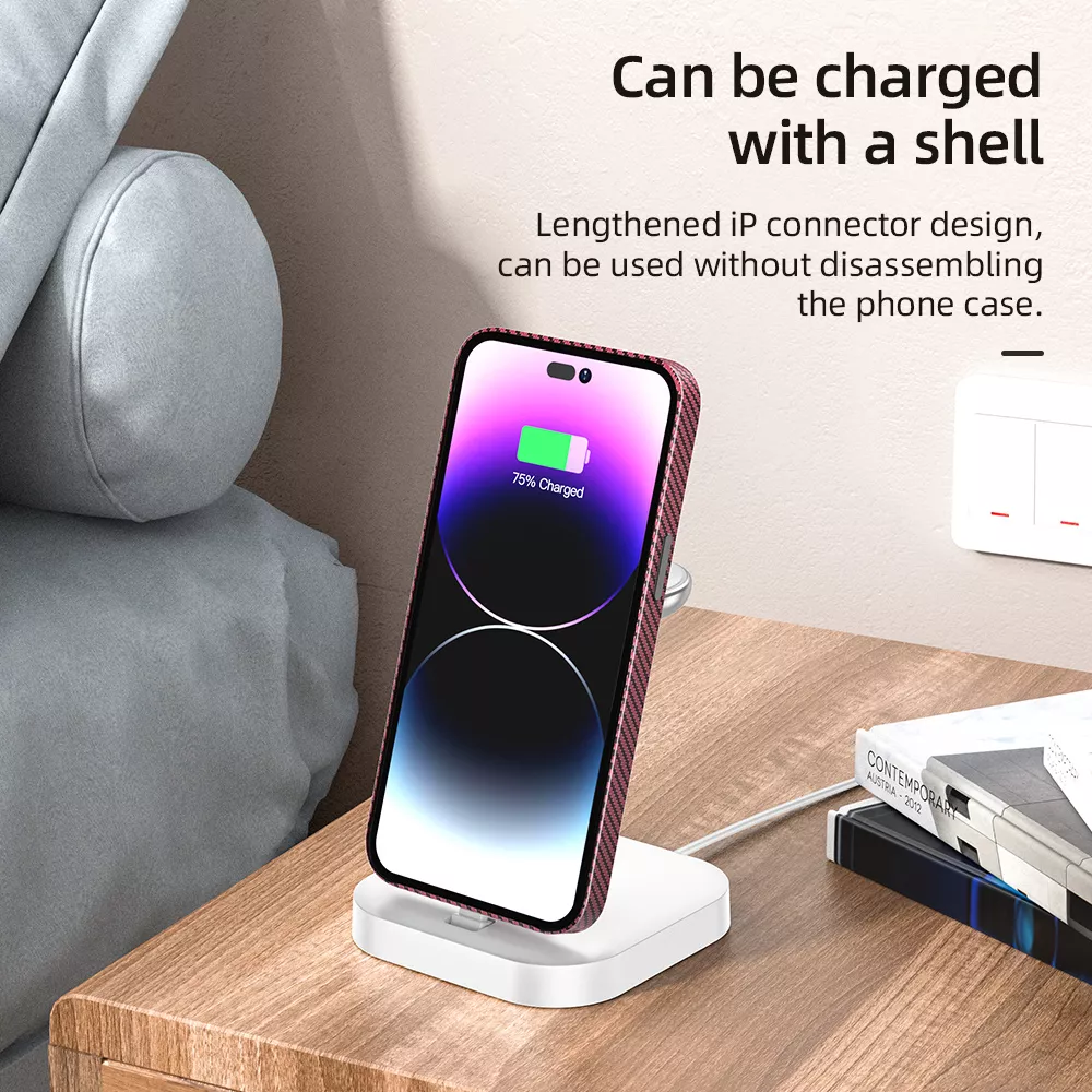 3-in-1 Wireless Charging Dock Station for iPhone, AirPods, and Apple Watch - Image 6