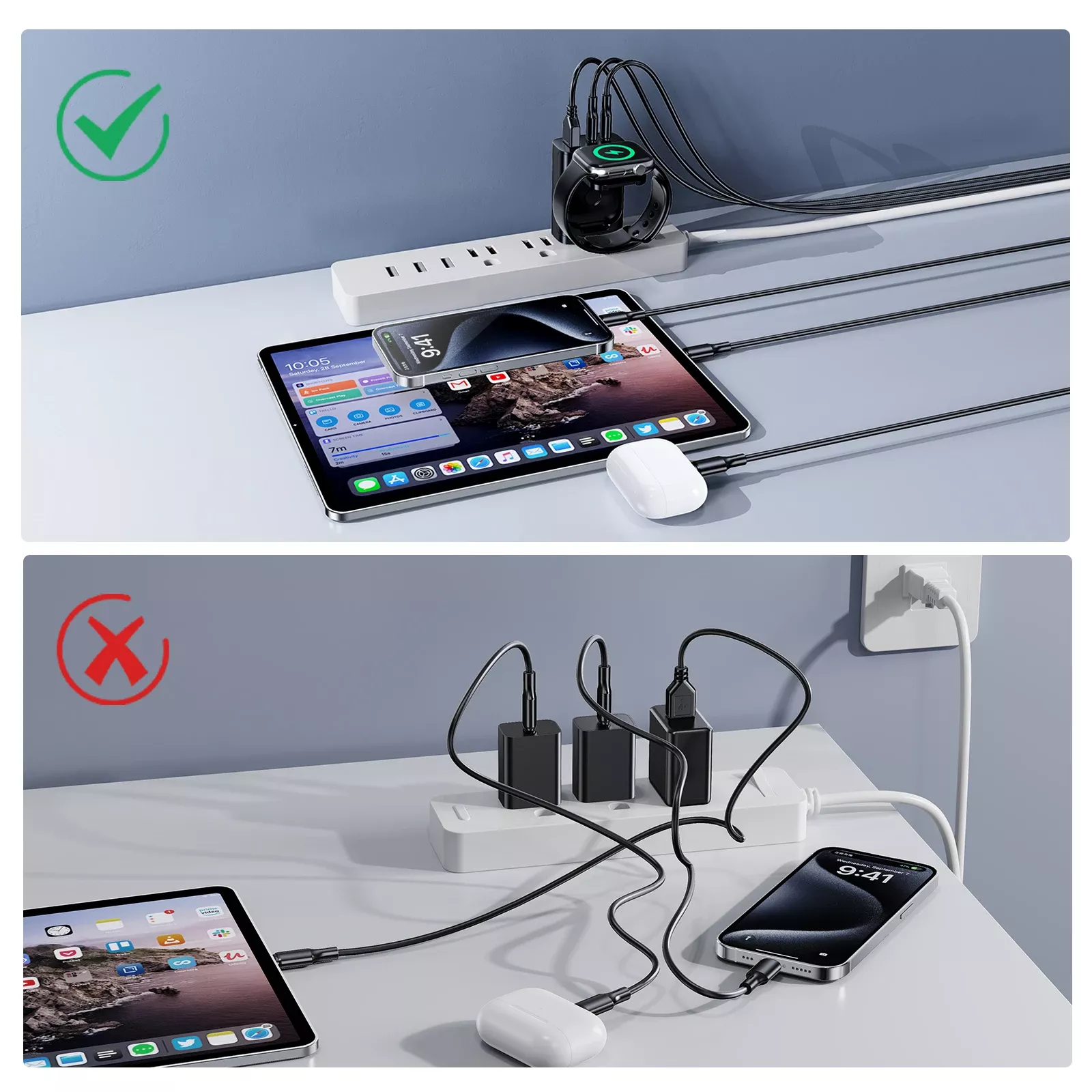 3-in-1 Multifunctional Magnetic Wireless Charger with Type-C Port - Image 6