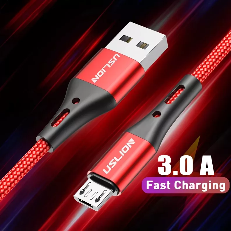 3A Micro USB Cable for Fast Charging & Data Transfer - Image 2