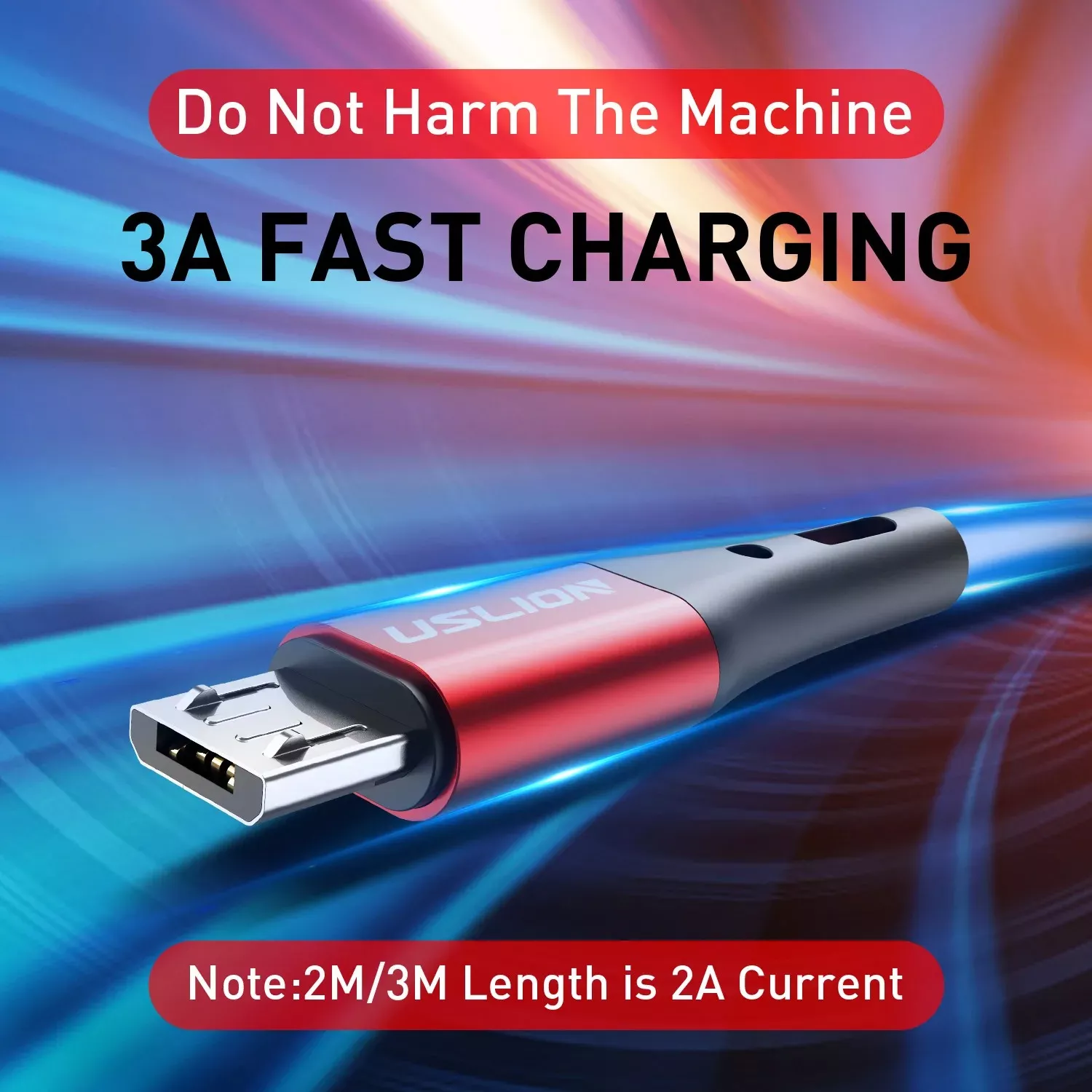 3A Micro USB Cable for Fast Charging & Data Transfer - Image 3