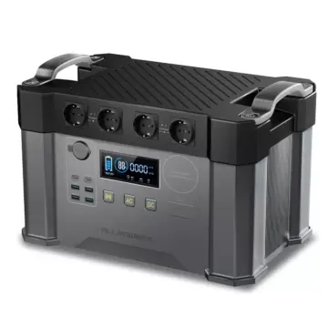 1500Wh Portable Power Station, 2000W Solar Generator with UPS Function for Home Backup