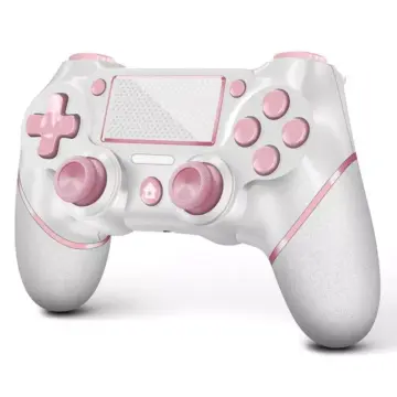 Wireless Pink Controller for PS4 with Touchpad and 3.5mm Audio Jack