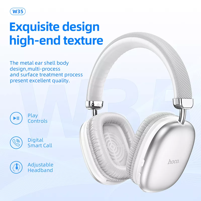 Wireless Bluetooth Headphones, Foldable HIFI Stereo Headset with Mic - Image 3