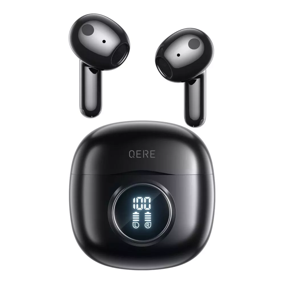 Wireless Bluetooth Earphones with HD Microphone & 60ms Low Latency