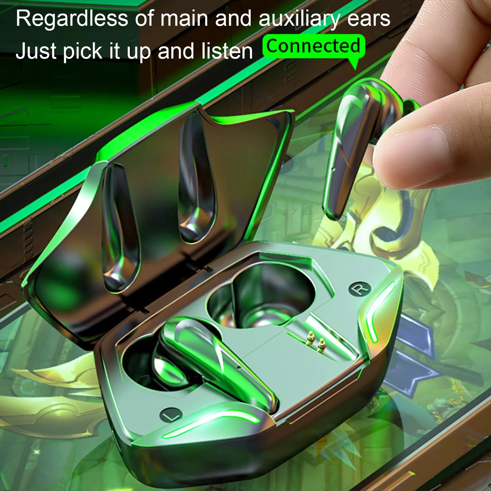 Wireless Bluetooth Gaming Headphones with Microphone & High Fidelity Bass - Image 3