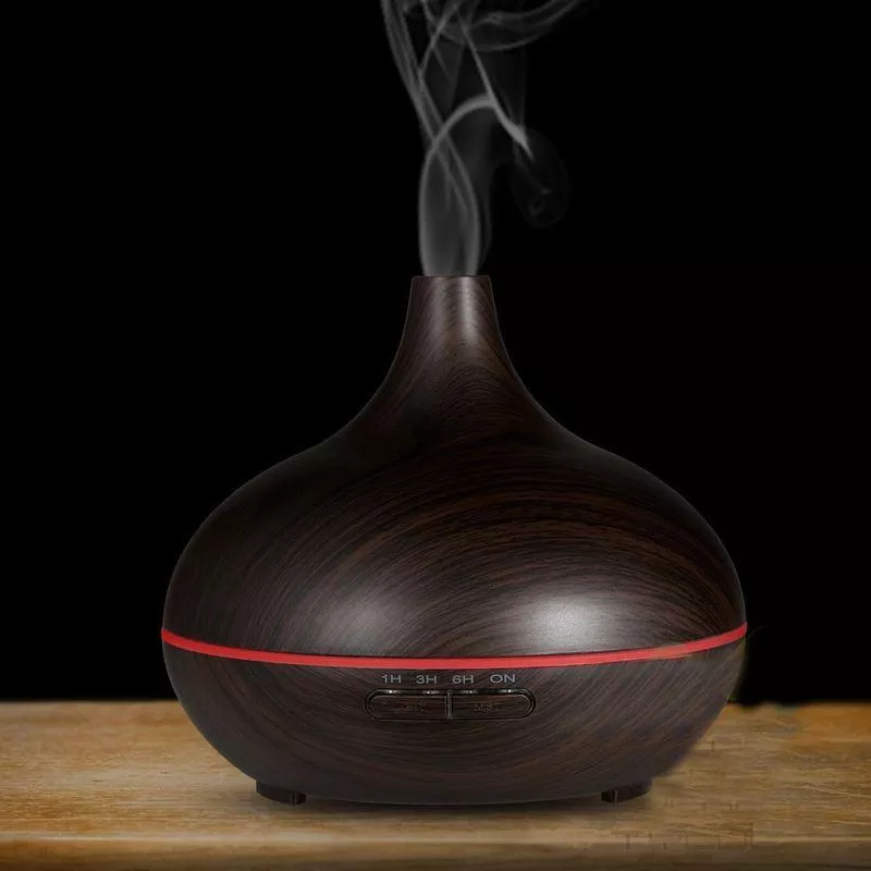300ml Essential Oil Diffuser and Humidifier with Ultrasonic Mist and LED Light