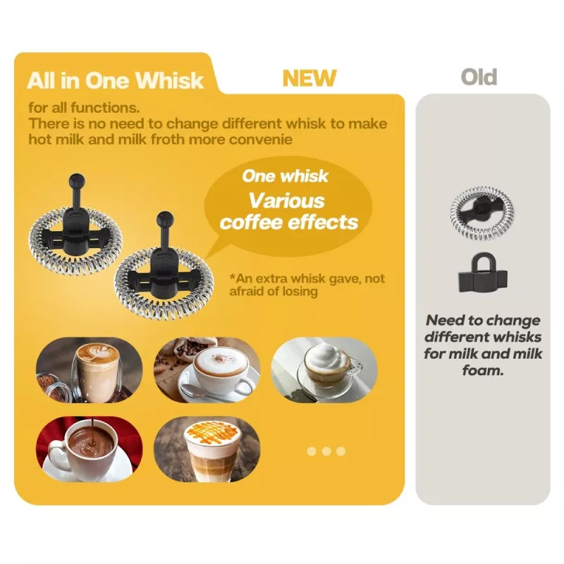 Electric Milk Frother & Chocolate Mixer - Image 6