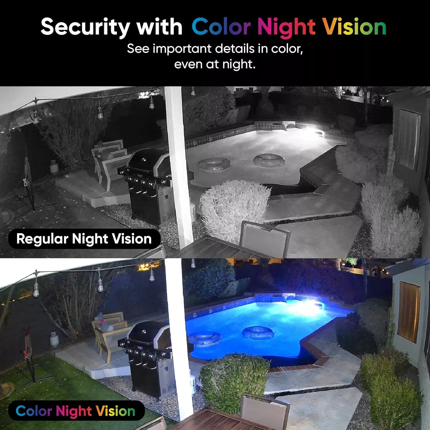 2K HD Smart Home Security Camera with Motion Spotlight and Voice Assistant Integration - Image 4