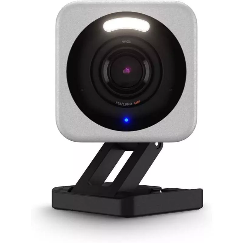 2K HD Smart Home Security Camera with Motion Spotlight and Voice Assistant Integration