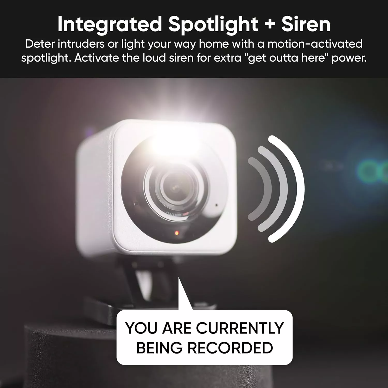 2K HD Smart Home Security Camera with Motion Spotlight and Voice Assistant Integration - Image 3
