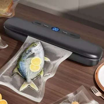 Electric Vacuum Sealer Machine for Food Preservation with Free Bags