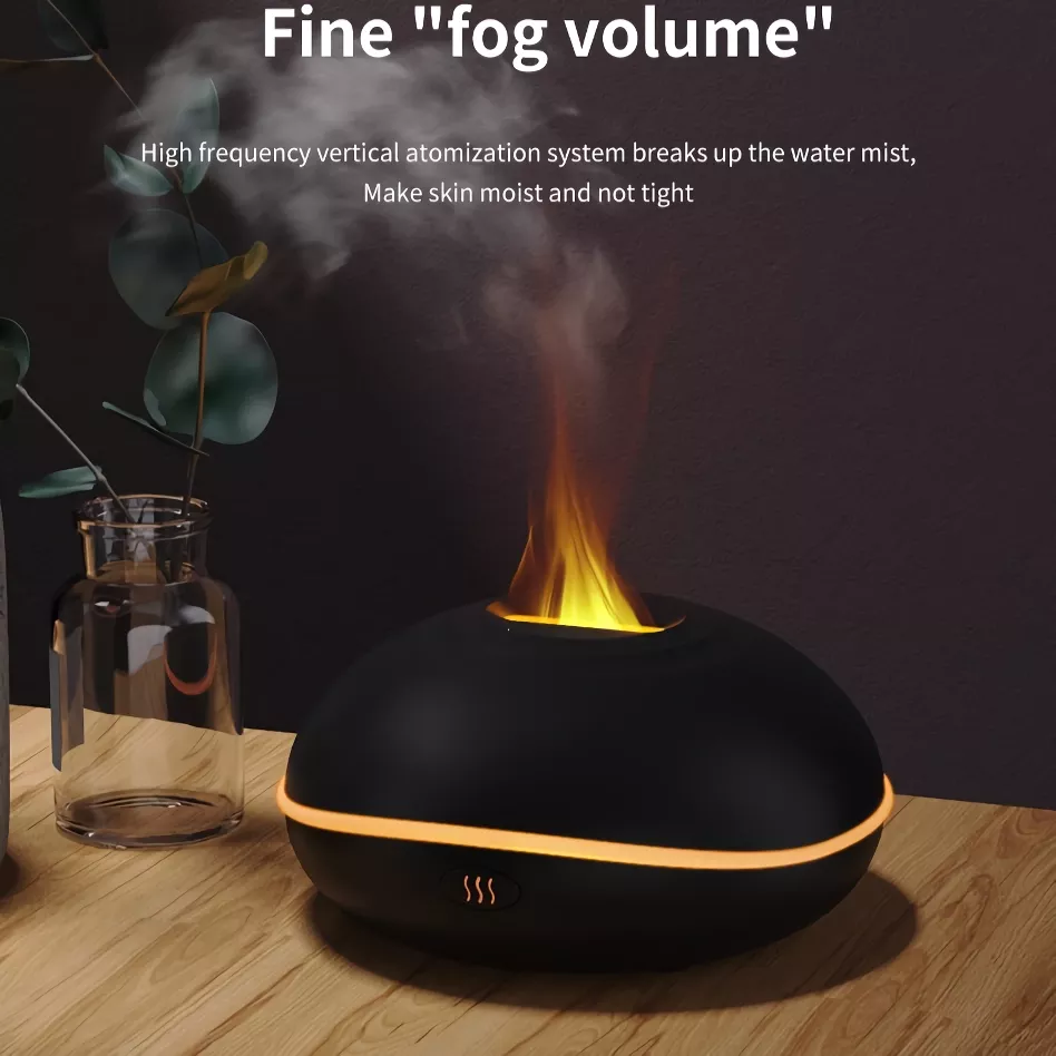 Aroma Diffuser 7-Color Flame Humidifier - Image 3